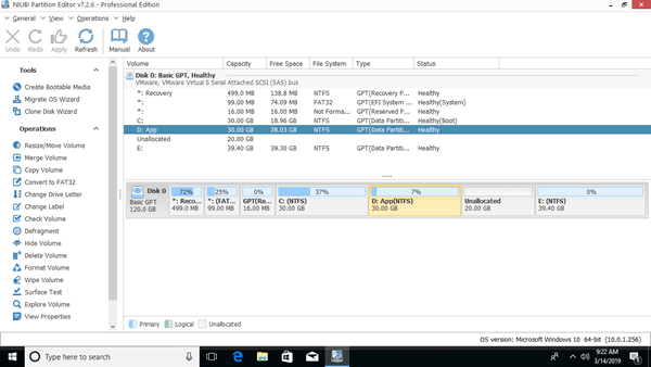 NIUBI Partition Editor