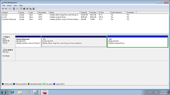Partition Extended